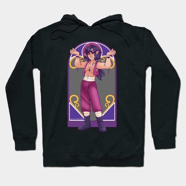 Sage of Shadow Hoodie by paperstarzz